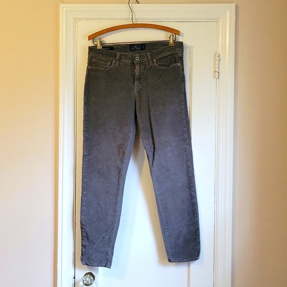 Lucky Brand Sofia Skinny Corduroy Pants